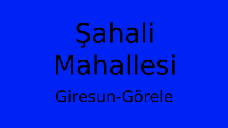 Şahali Mahallesi Thumbnail