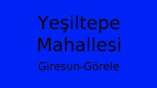 Yeşiltepe Mahallesi Thumbnail