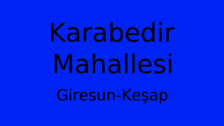 Karabedir Mahallesi Thumbnail