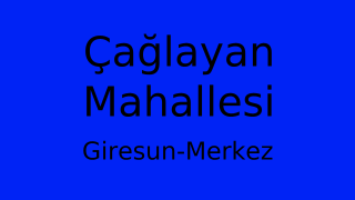 Çağlayan Mahallesi Thumbnail