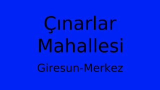 Çınarlar Mahallesi Thumbnail