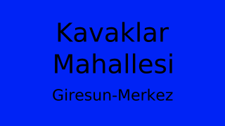 Kavaklar Mahallesi Thumbnail