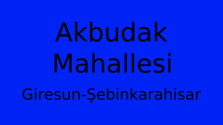 Akbudak Mahallesi Thumbnail
