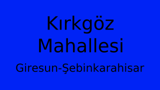 Kırkgöz Mahallesi Thumbnail