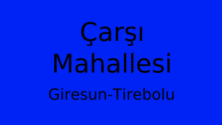 Çarşı Mahallesi Thumbnail