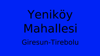 Yeniköy Mahallesi Thumbnail