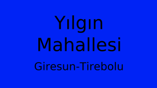 Yılgın Mahallesi Thumbnail