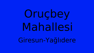 Oruçbey Mahallesi Thumbnail