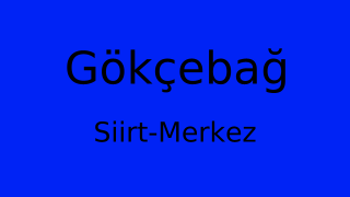 Gökçebağ, Merkez, Siirt Thumbnail