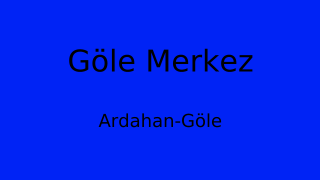 Göle Belediyesi, Ardahan Thumbnail