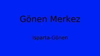 Gönen Belediyesi, Isparta Thumbnail
