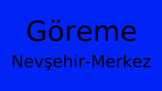 Göreme, Merkez, Nevşehir Thumbnail