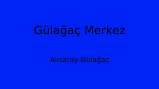 Gülağaç Belediyesi, Aksaray Thumbnail