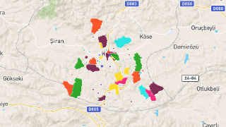 Gümüşhane Kelkit'in Mahalleleri, Nüfus Bilgileri, Haritalar ve İstatistikler Thumbnail