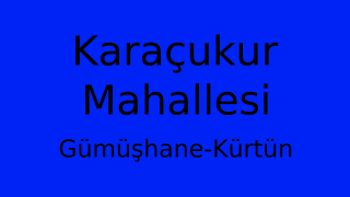 Karaçukur Mahallesi Thumbnail