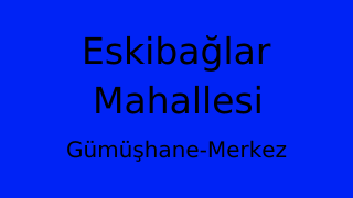 Eskibağlar Mahallesi Thumbnail