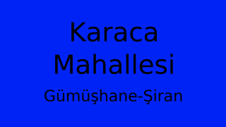 Karaca Mahallesi Thumbnail