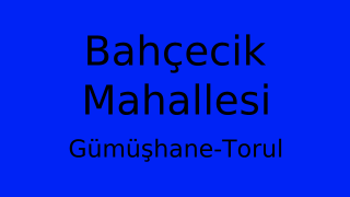 Bahçecik Mahallesi Thumbnail