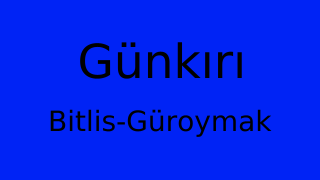 Günkırı, Güroymak, Bitlis Thumbnail