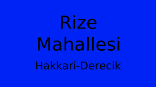 Rize Mahallesi Thumbnail