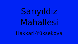 Sarıyıldız Mahallesi Thumbnail