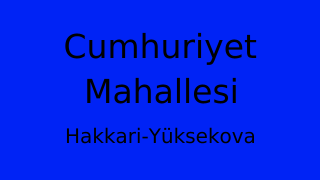 Cumhuriyet Mahallesi Thumbnail
