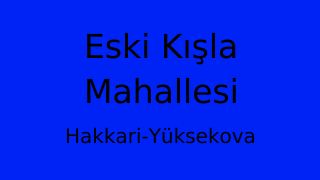 Eski Kışla Mahallesi Thumbnail