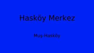 Hasköy Belediyesi, Muş Thumbnail