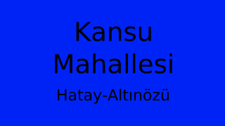 Kansu Mahallesi Thumbnail