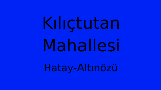 Kılıçtutan Mahallesi Thumbnail