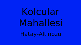 Kolcular Mahallesi Thumbnail