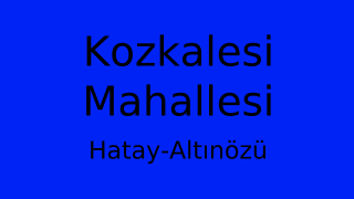 Kozkalesi Mahallesi Thumbnail