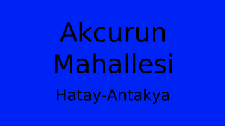 Akcurun Mahallesi Thumbnail