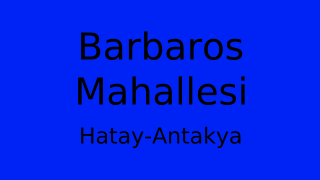 Barbaros Mahallesi Thumbnail