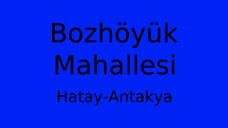 Bozhöyük Mahallesi Thumbnail