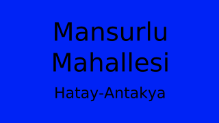 Mansurlu Mahallesi Thumbnail