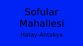Sofular Mahallesi Thumbnail