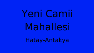 Yeni Camii Mahallesi Thumbnail