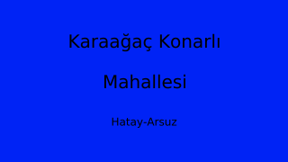Karaağaç Konarlı Mahallesi Thumbnail