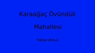 Karaağaç Övündük Mahallesi Thumbnail