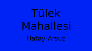 Tülek Mahallesi Thumbnail