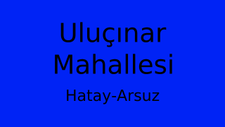 Uluçınar Mahallesi Thumbnail