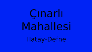 Çınarlı Mahallesi Thumbnail