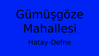 Gümüşgöze Mahallesi Thumbnail