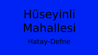 Hüseyinli Mahallesi Thumbnail