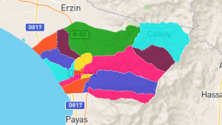 Hatay Dörtyol'un Mahalleleri, Nüfus Bilgileri, Haritalar ve İstatistikler Thumbnail