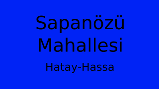 Sapanözü Mahallesi Thumbnail