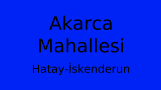 Akarca Mahallesi Thumbnail