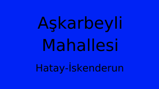 Aşkarbeyli Mahallesi Thumbnail