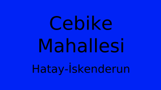 Cebike Mahallesi Thumbnail